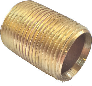 BRASS CLOSE NIPPLE (CB SUPPLIES)